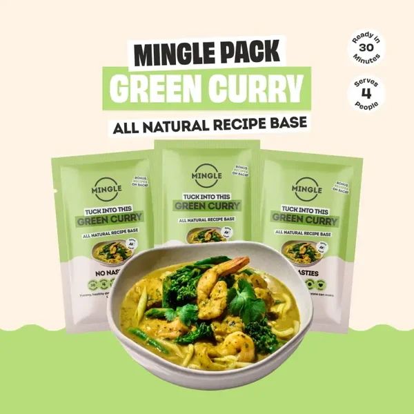 Mingle Tuck Into This Green Curry Sachet 30g