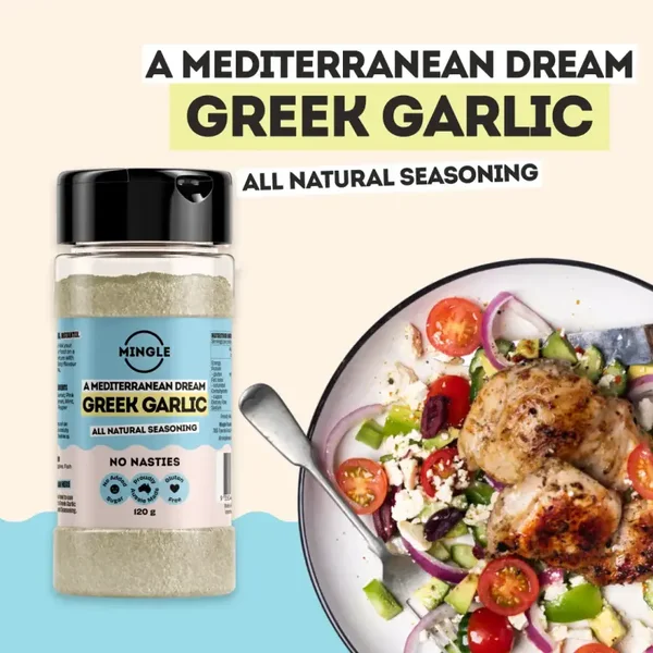 Mingle A Mediterranean Dream Greek Garlic Large Shaker 120g
