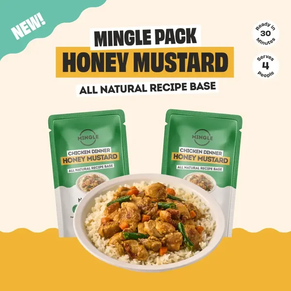 Mingle Chicken Dinner Honey Mustard Recipe Base 170g