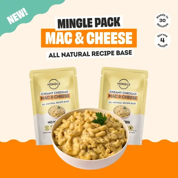 Mingle Creamy Cheddar Mac & Cheese Recipe Base 170g