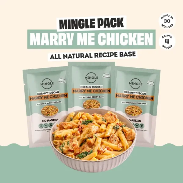 Mingle Creamy Tuscan Marry Me Chicken Sachet 30g