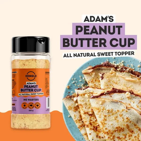 Mingle Adam's Peanut Butter Cup Sweet Topper 120g