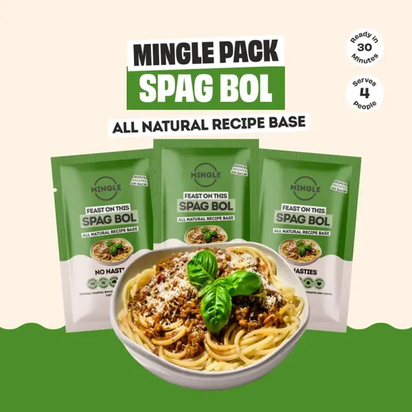 Mingle Feast On This Spag Bol Sachet 30g