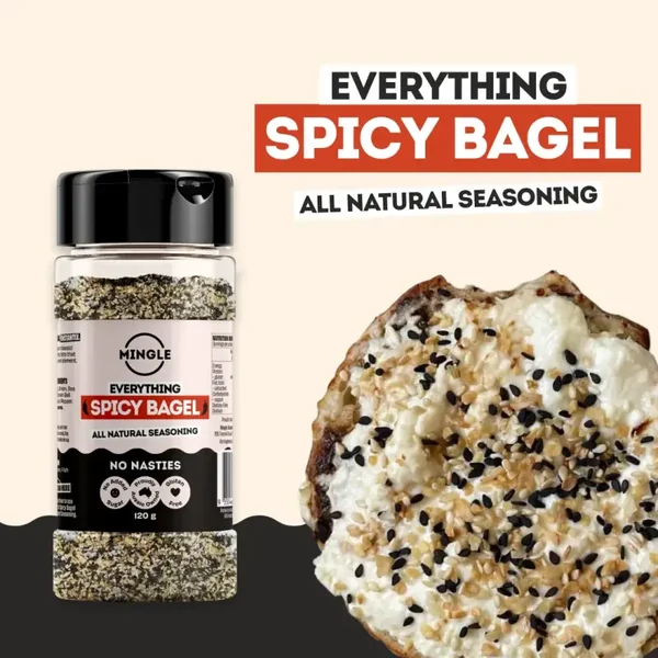Mingle Everything Spicy Bagel Large Shaker 120g