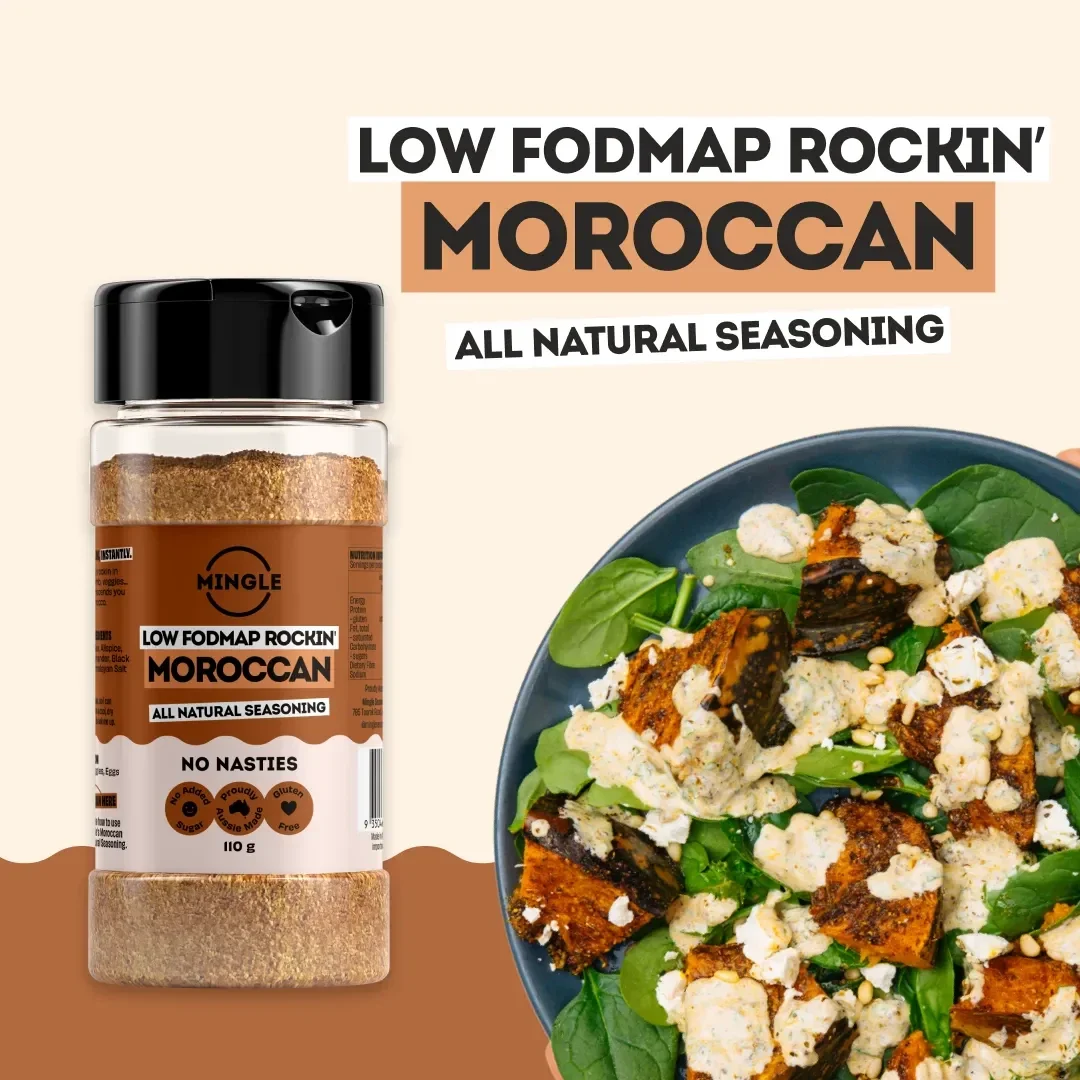 Mingle Low Fodmap Rockin' Moroccan Large Shaker 110g