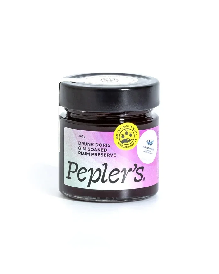 Pepler's Drunk Doris Plum Preserve 240g