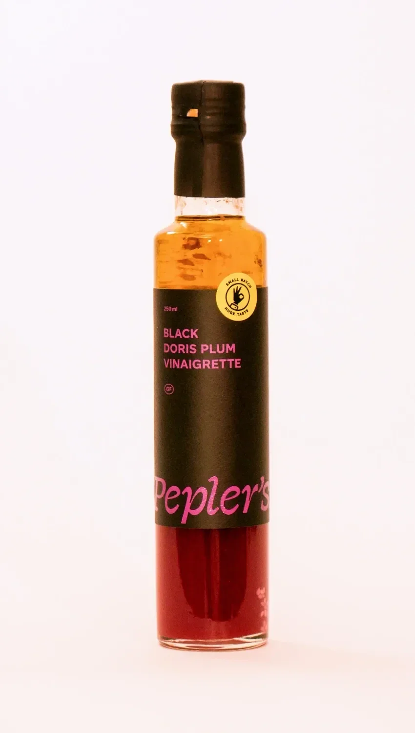 Pepler's Black Doris Plum Vinaigrette 250ml