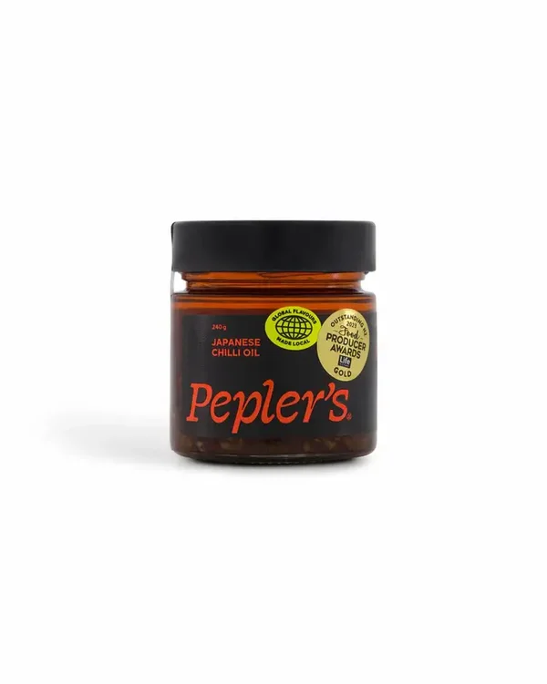 Pepler's Japanese Chilli Oil 240g