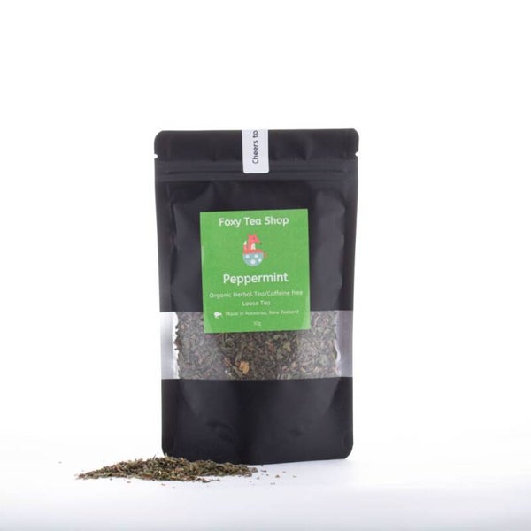 Foxy Tea Shop Organic Peppermint Loose Tea 40g