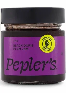 Pepler's Black Doris Plum Jam 240g