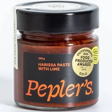 Pepler's Harissa Paste w/ Lime 240g