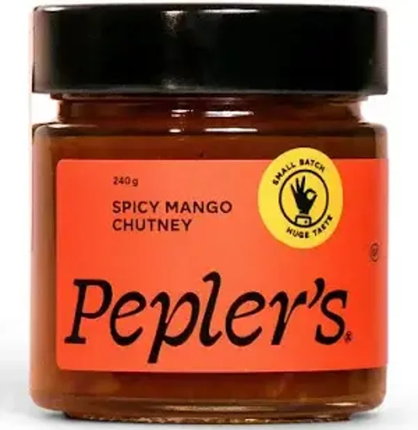 Pepler's Spicy Mango Chutney 240g
