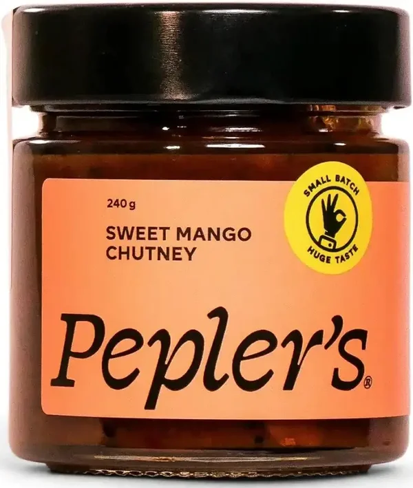 Pepler's Sweet Mango Chutney 240g