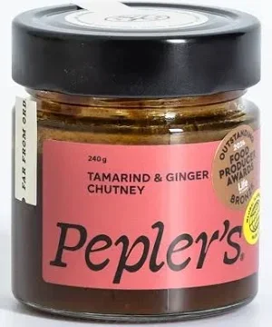 Pepler's Tamarind & Ginger Chutney 240g