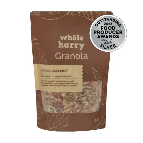 Whole Harry Maple Walnut Granola 350g