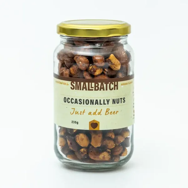Small Batch NZ Occasionally Nuts "Just Add Beer" 235g