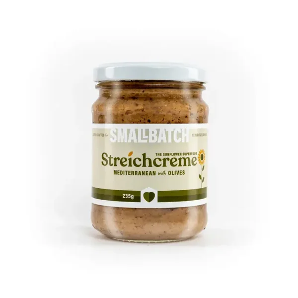 Small Batch NZ Streichcreme Mediterranean with Olives 235g