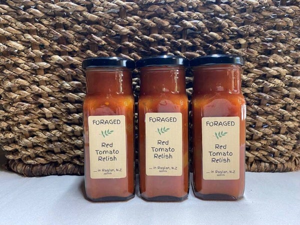 Foraged in Raglan Red Tomato Relish 250ml