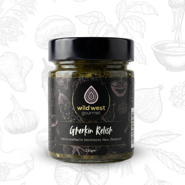 Wild West Gourmet Gherkin Relish 230g