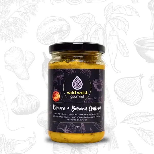 Wild West Gourmet Kumara & Banana Chutney 320g