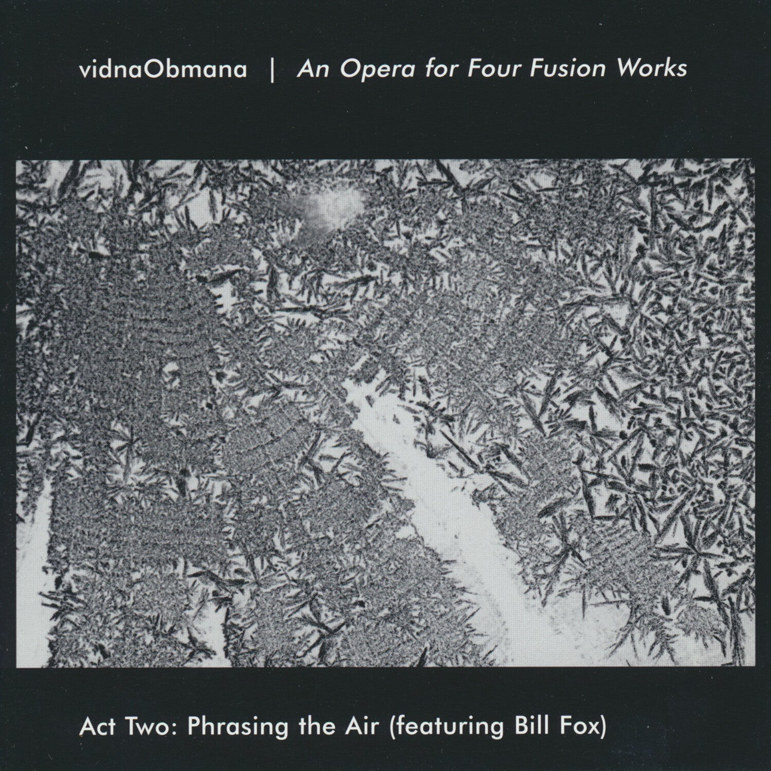 79498 // VIDNAOBMANA - AN OPERA FOR FOUR FUSION WORKS ACT TWO (CD)