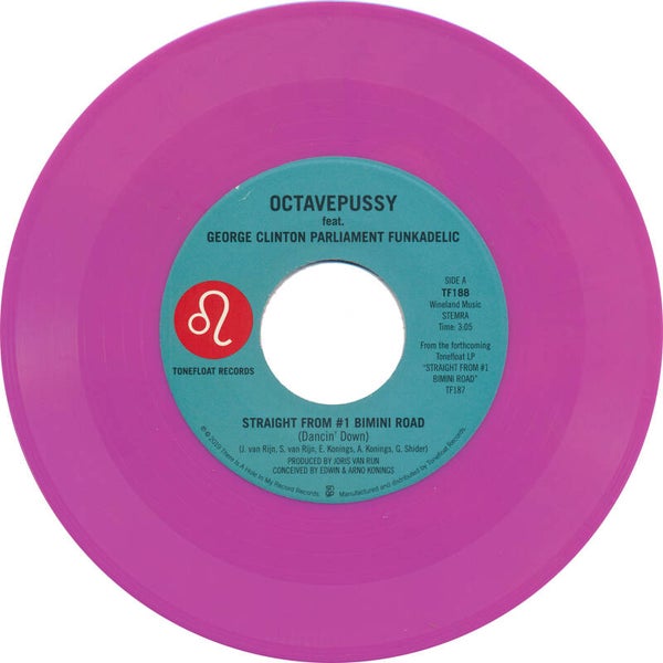 TF188 // OCTAVEPUSSY - STRAIGHT FROM #1 BIMINI ROAD (OCTAVEPUSSY PINK VINYL 7")