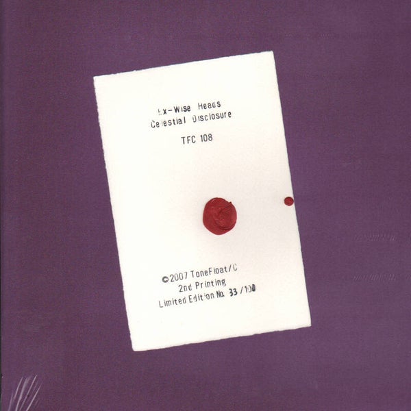 TF/C108 // EX-WISE HEADS - CELESTIAL DISCLOSURE (CLEAR VINYL LP)