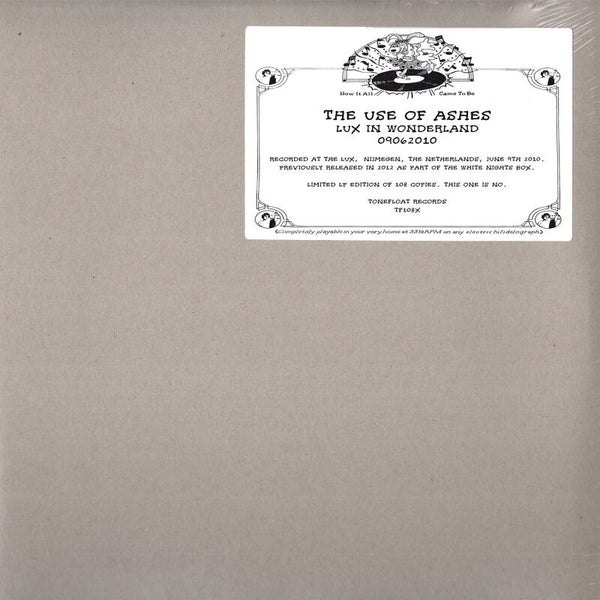 TF108X // THE USE OF ASHES - LUX IN WONDERLAND (LP)