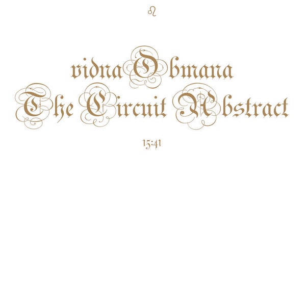 TF153 // VIDNAOBMANA - THE CIRCUIT ABSTRACT (LP)