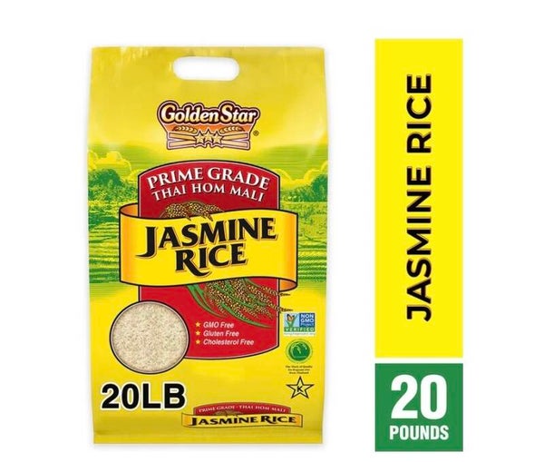 Jasmine Rice Golden Star 20 Lbs