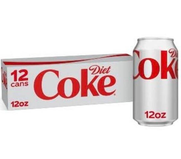 Diet soda 12oz