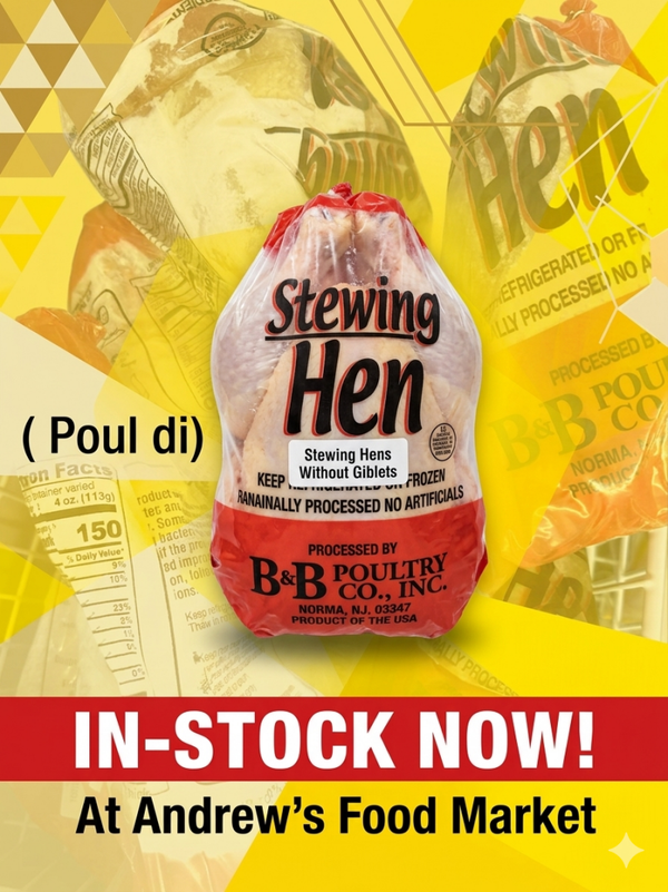 Poul Di ( Poultry stewing Hens - Without Giblets 34.25Lbs ( 1 Unit)