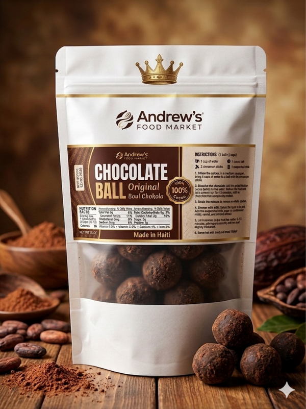 Haitian chocolate (1 pack = 3 Ball )