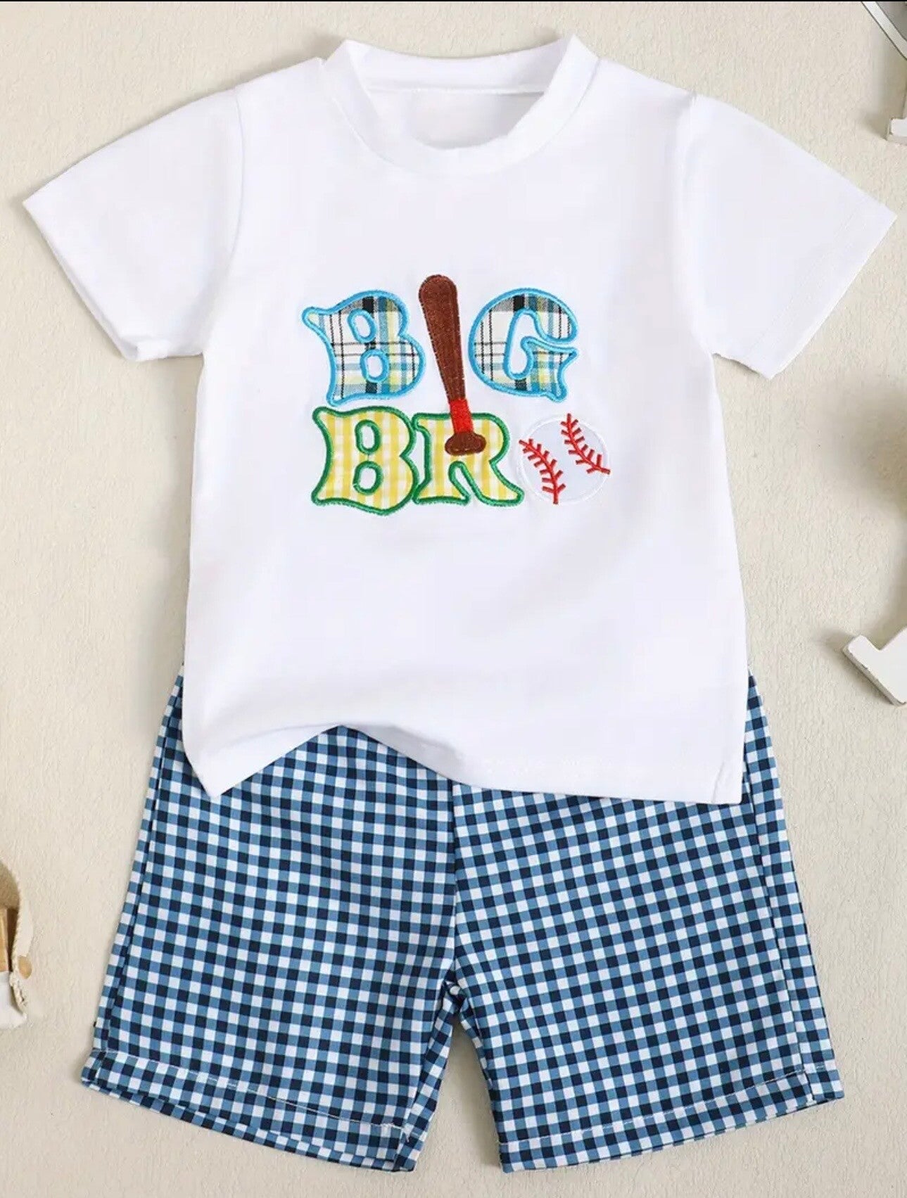 Baby Boys Summer Birthday Outfits ( Sky Blue ) Label Size / 12- 18 M