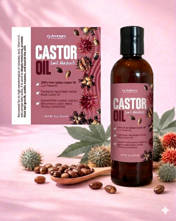 Castor oil ( lwil maskreti )