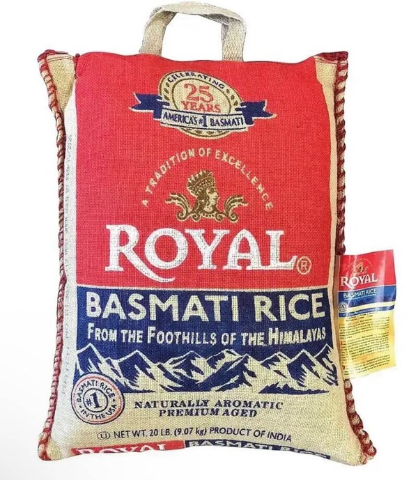 Royal basmati rice 20Lbs