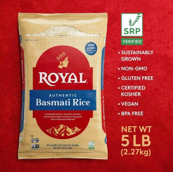 Royal basmati rice 5 lbs