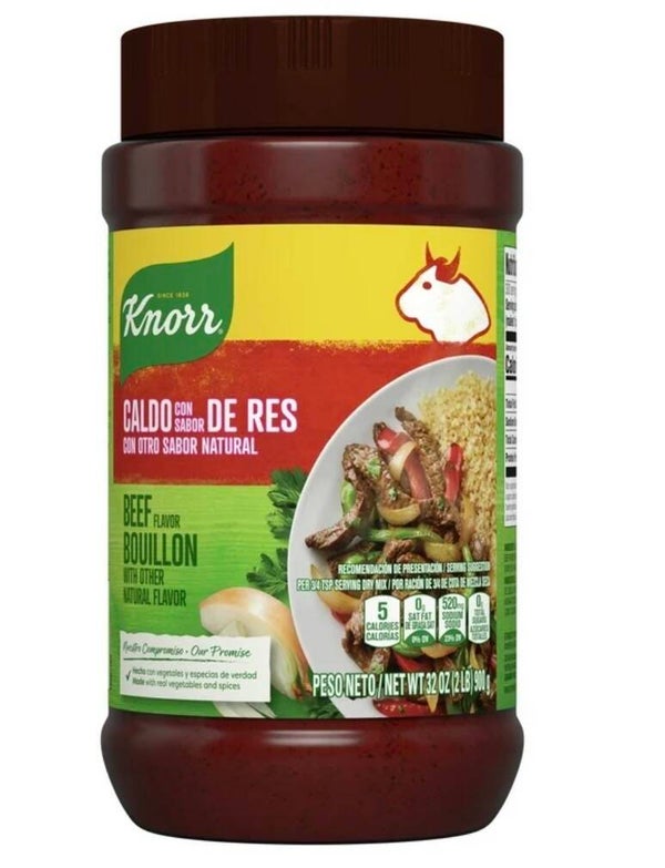 Knorr granulated beef bouillon ground seasoning 32 oz