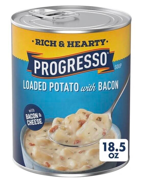 Progresso Rich & Hearty loaded patato with Beacon & Cheese 18.5 Fl. oz