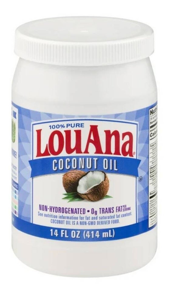Coconut oil 100% pure, Louana coconut oil 14Fl. Oz