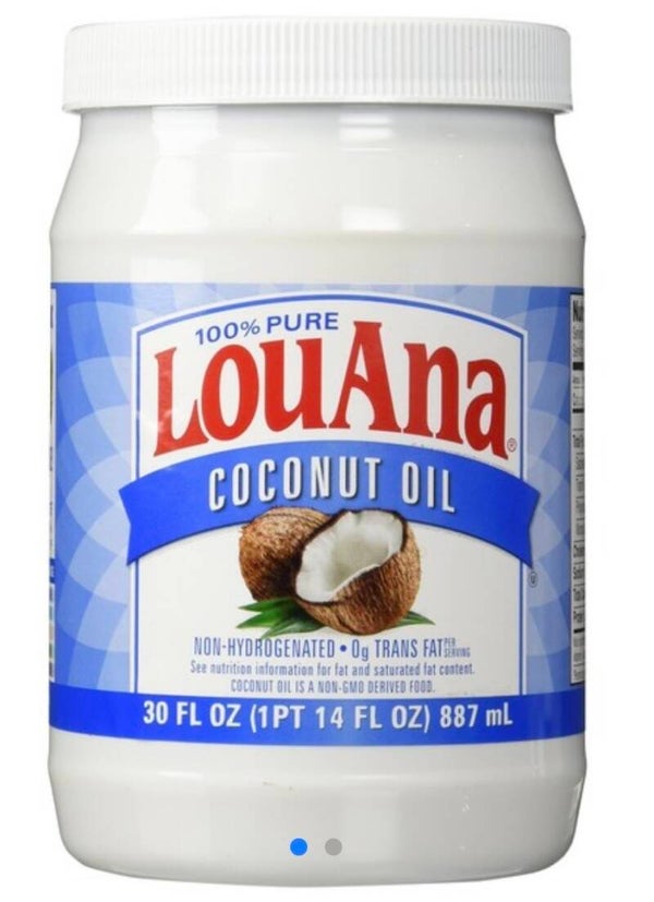 Coconut oil 100% pure, Louana coconut oil 30Fl. Oz