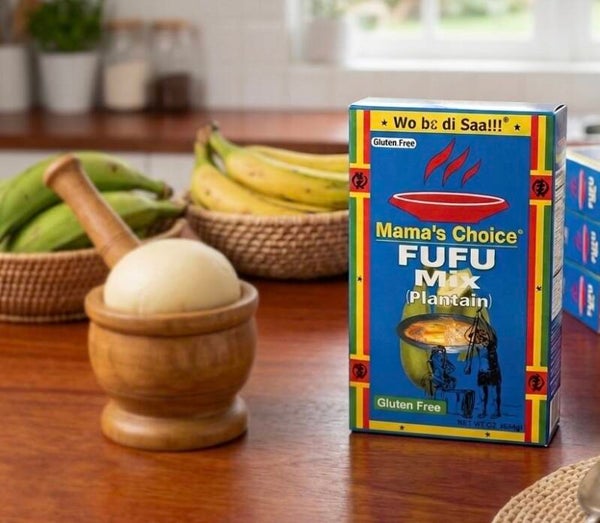 Mama’s Choice FuFu Mix Plaintain 22 Oz ( Ton’m Ton’m bannan’n )