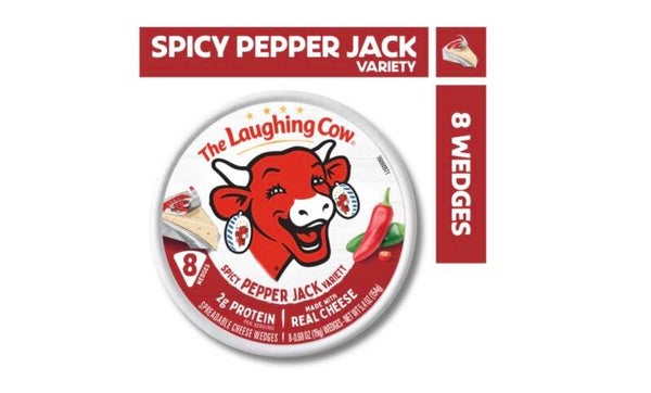 The Laughing Cow The Laughing Cow ( Sheese)Creamy Spicy Pepper Jack Spreadable Cheese Wedges, 8 Pack 5.4 Oz