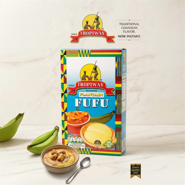 Tropiway Fufu Instant Plaintain 24 Oz ( Ton’m Ton’m bannan’n)