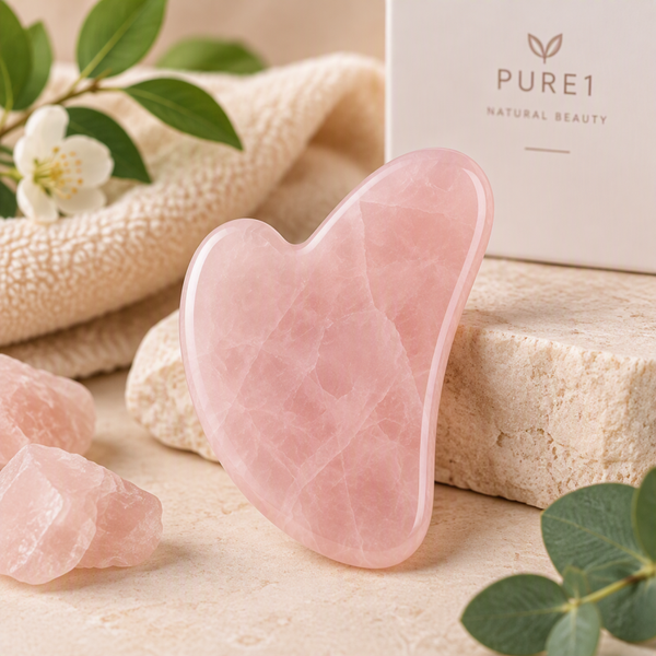 Pure1 Rose Quartz Gua Sha