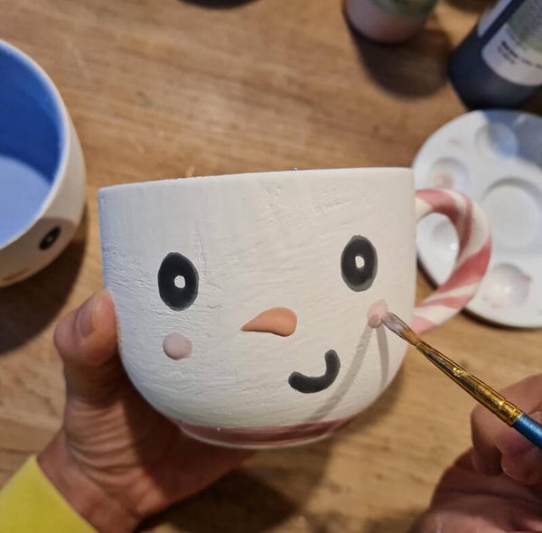 Paint Your Own Holiday Cup