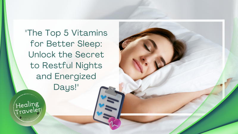 top 5 vitamins for better sleep