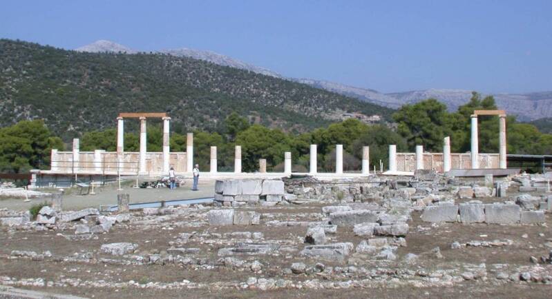 asklepios healing epidaurus