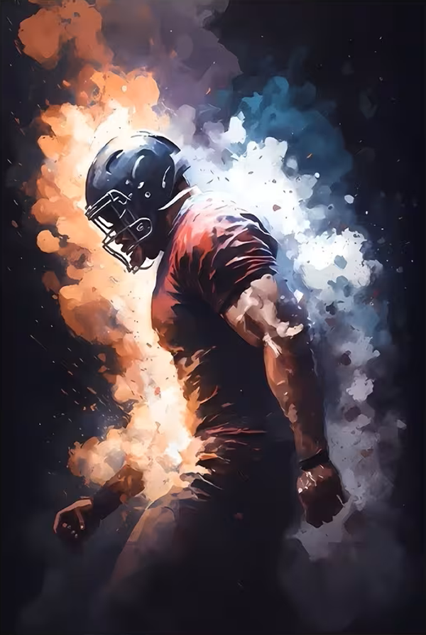 American Football Spieler