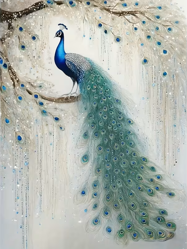 Ruhevoller Pfau